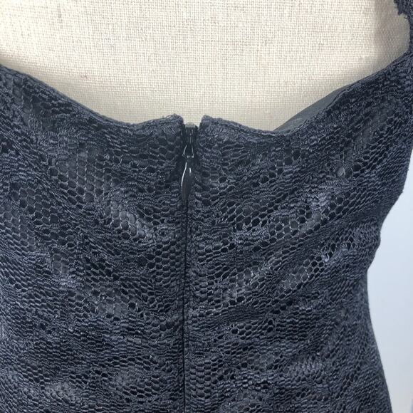 Eliza J Embroidered Detail Lace Dress Size 8 - Picture 4 of 9